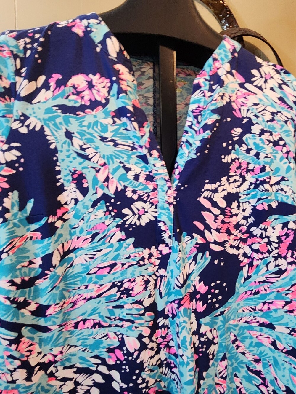 Lily Pulitzer Long Sleeve Cotton Dres - Picture 3 of 9